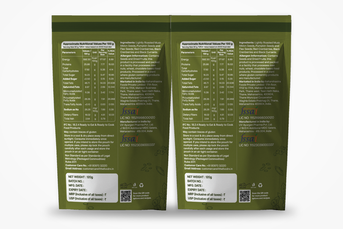 Foodrx Trail Mix - Seeds and berries Pack of 2