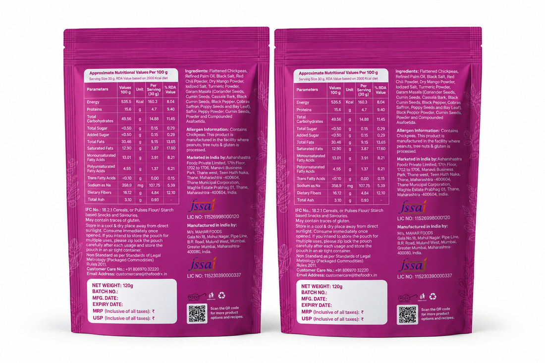 Foodrx Masalewala Chana Jor pack of 2